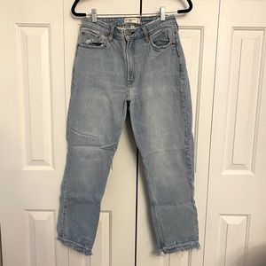 Abercrombie & Fitch Curve Love Mom Jean